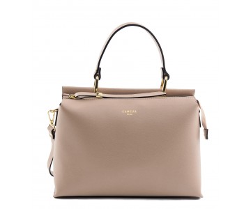 Grained Leather handbag