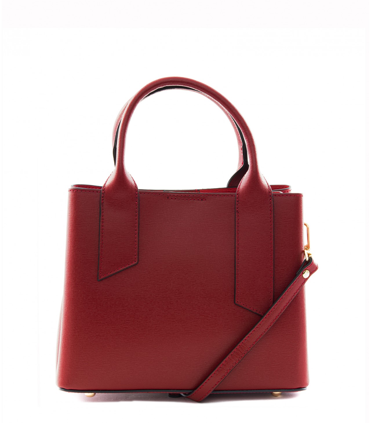 Saffiano Leather Handbag - Camelia Roma