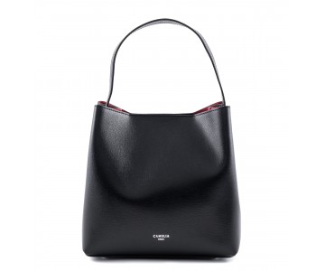 Saffiano leather shoulder bag