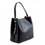 Saffiano leather shoulder bag