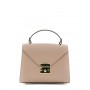 Borsa a mano in pelle saffiano