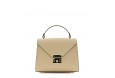 Borsa a mano in pelle saffiano