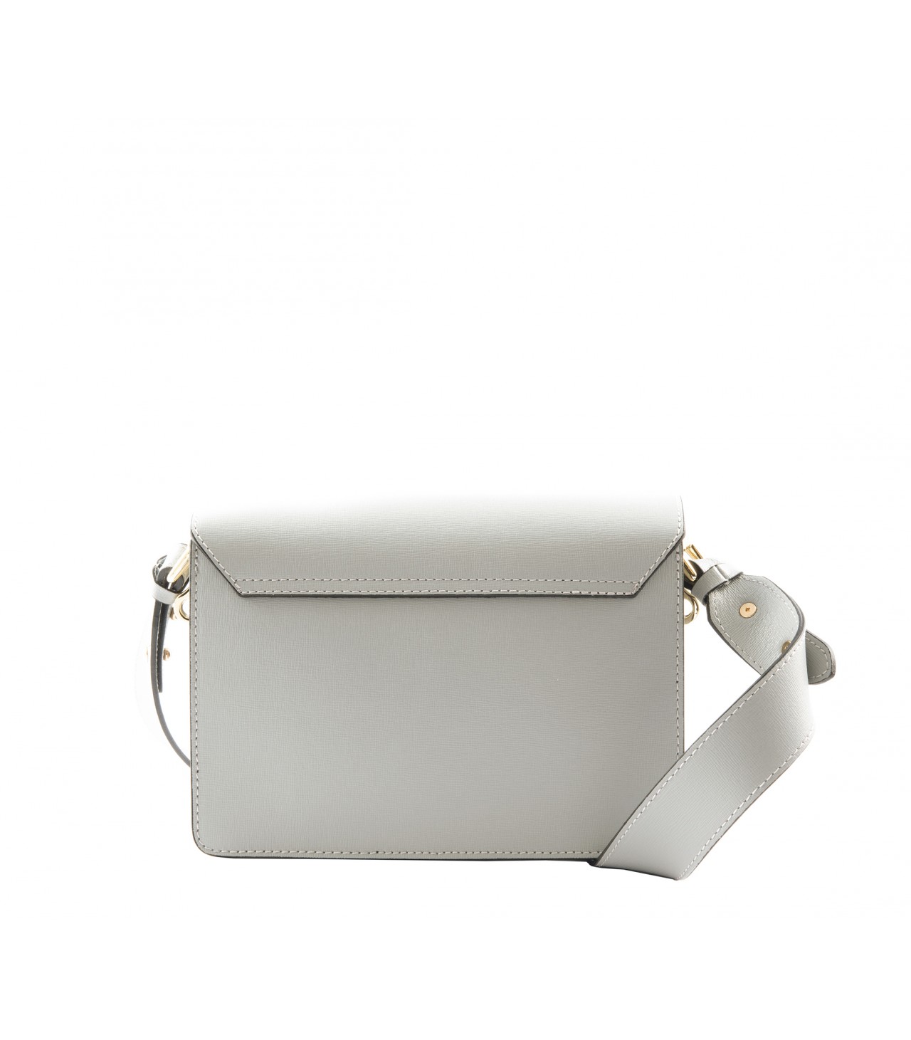 Saffiano Leather Crossbody bag - Camelia Roma