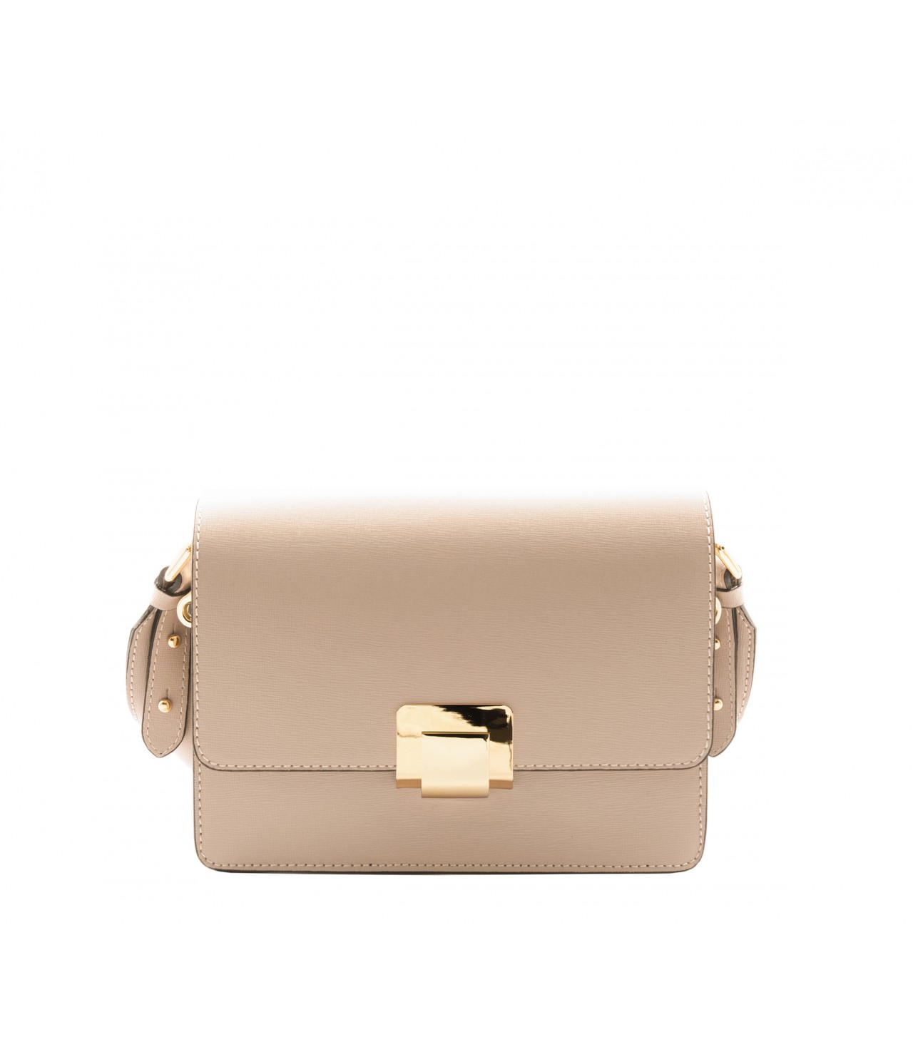 saffiano leather satchel