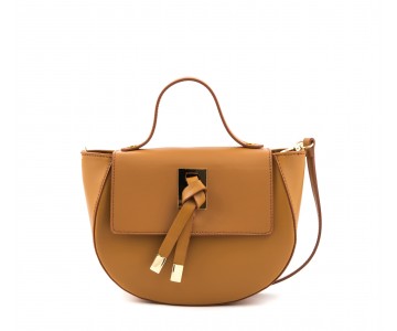 Saffiano Leather Crossbody bag - Camelia Roma