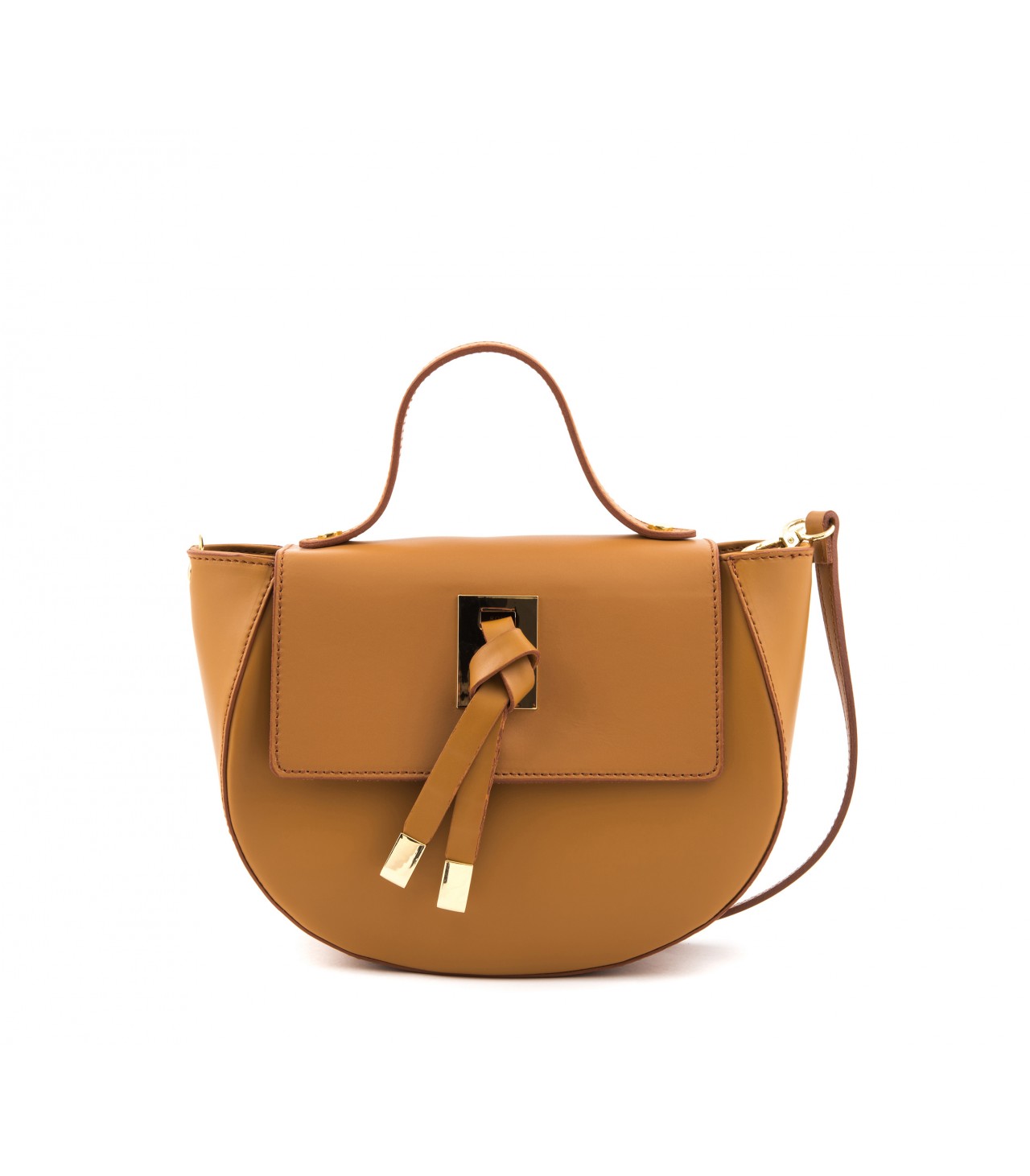 Leather crossbody bag - Camelia Roma