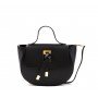 Leather shoulder bag