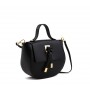 Leather shoulder bag