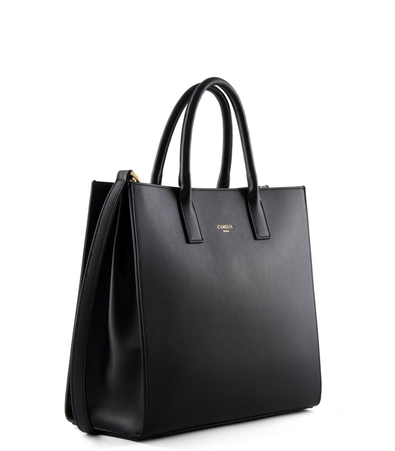 Grained Leather handbag - Camelia Roma