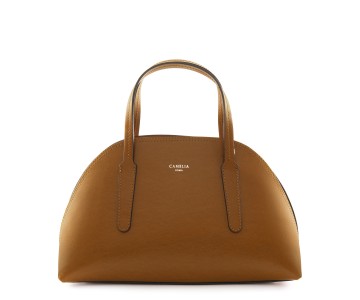 Bauletto in pelle palmellato