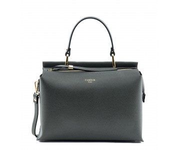 Grained Leather handbag