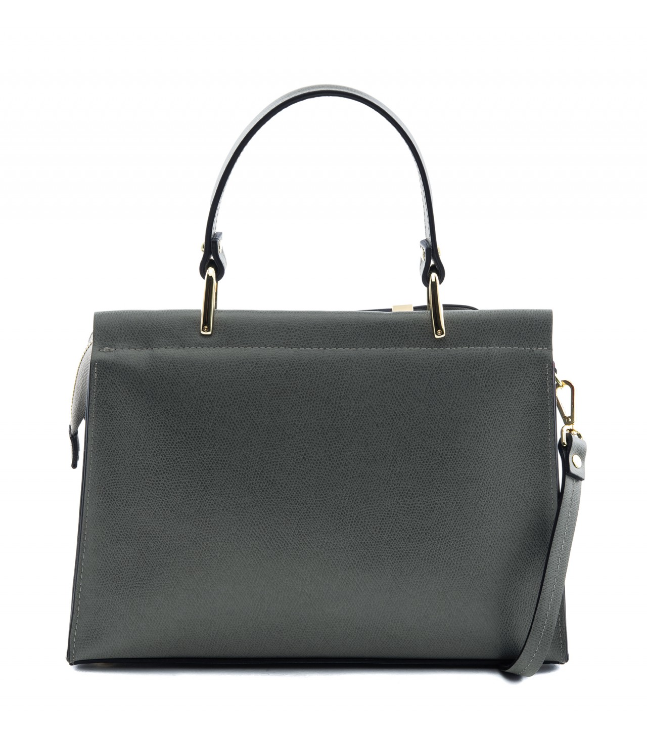 Grained Leather handbag - Camelia Roma