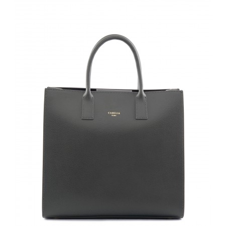 Grained Leather handbag