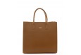 Borsa a mano in pelle palmellato