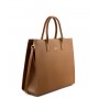 Grained Leather handbag