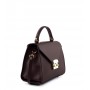 Borsa a mano in pelle saffiano