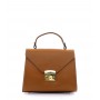 Borsa a mano in pelle saffiano