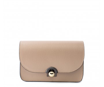 Saffiano leather shoulder bag