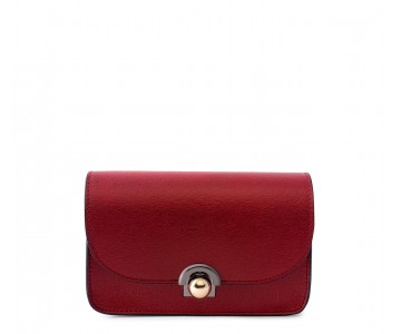 Saffiano leather shoulder bag