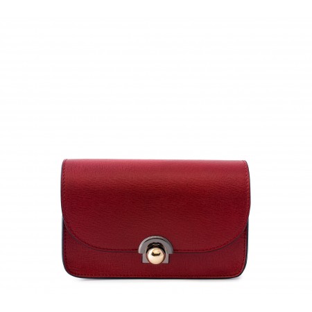 Saffiano leather shoulder bag