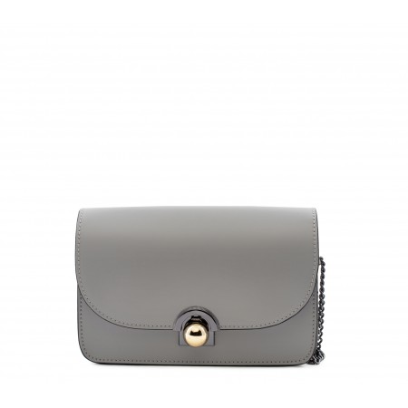 Leather shoulder bag