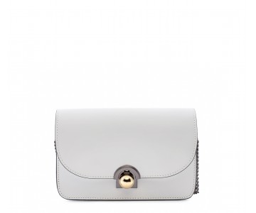 Leather shoulder bag