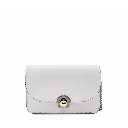 Leather shoulder bag