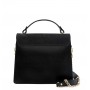 Saffiano Leather and suede handbag