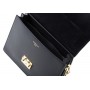 Saffiano Leather and suede handbag