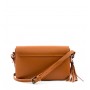 Borsa a tracolla in pelle palmellata