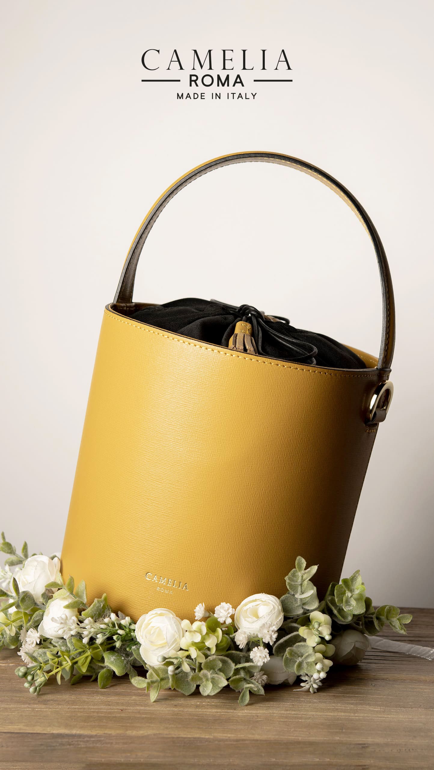 Market Bag Mini yellow - C.ORRICO